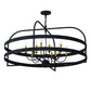 2nd Ave Lighting Aldari 48" Wide 12 Light Chandelier in Antique Iron Ore Finish