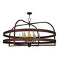 2nd Ave Lighting Aldari 60" Wide 12 LT Chandelier in Rusty Nail Finish