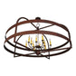 2nd Ave Lighting Aldari 60" Wide 12 LT Chandelier in Rusty Nail Finish