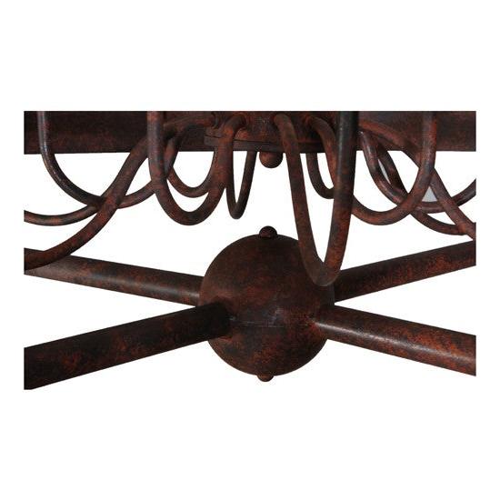 2nd Ave Lighting Aldari 60" Wide 12 LT Chandelier in Rusty Nail Finish