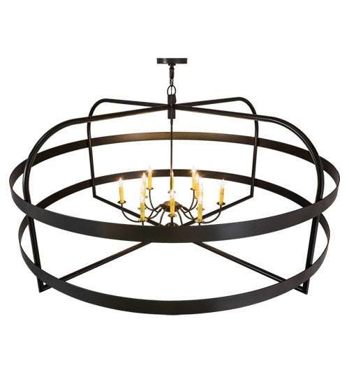 2nd Ave Lighting Aldari 68" Wide 12 LT Chandelier in Timeless Bronze