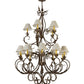 2nd Ave Lighting Alexandria 46" Wide 15 LT Chandelier in Cortez Gold Finish