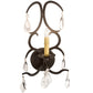 2nd Ave Lighting Alicia 10" Wide Wall Sconce in Golden Bronze Finish