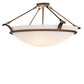 2nd Ave Lighting Almeria 32" Semi-Flushmount in Gilded Tobacco Finish