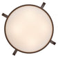 2nd Ave Lighting Almeria 32" Semi-Flushmount in Gilded Tobacco Finish