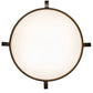 2nd Ave Lighting Almeria 32" Semi-Flushmount in Gilded Tobacco Finish