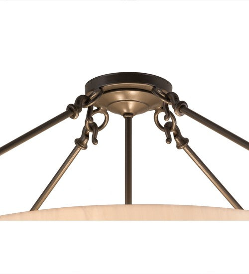2nd Ave Lighting Almeria 32" Semi-Flushmount in Timeless Bronze