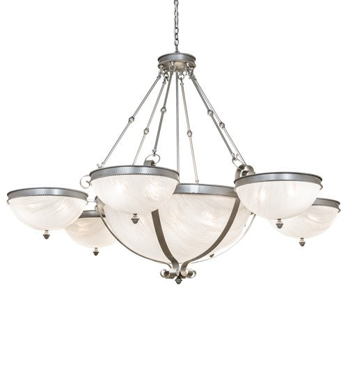 2nd Ave Lighting Alonzo 72" Wide Chandelier in Light Sandstone Finish