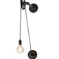 2nd Ave Lighting Alva 7" Wide Bartlett Wall Sconce in Oxidozed Steel Finish