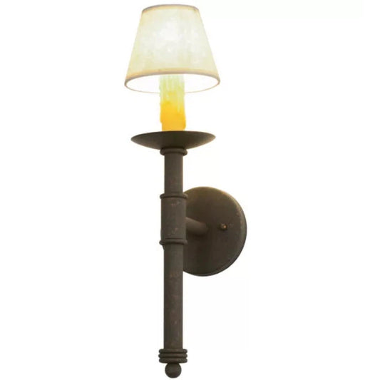2nd Ave Lighting Amada 5" 1-Light Gilded Tobacco Wall Sconce