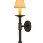 2nd Ave Lighting Amada 5" Wall Sconce in Blackened Pewter Finish