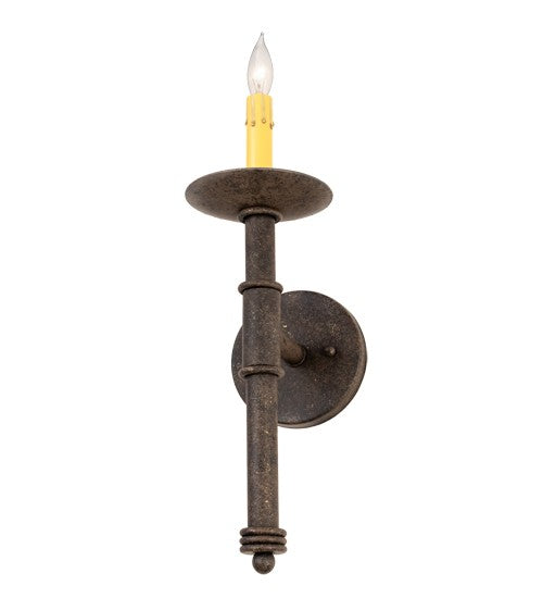 2nd Ave Lighting Amada 5" Wide Wall Sconce With Antiquity Finish