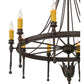 2nd Ave Lighting Amaury 36" Wide 10 LT Chandelier in Coffee Bean Finish