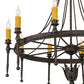 2nd Ave Lighting Amaury 36" Wide 10 Light Chandelier in Coffee Bean Finish