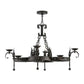 2nd Ave Lighting Andorra 42" Wide 8 LT Chandelier in Classic Rust Finish