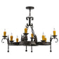 2nd Ave Lighting Andorra 42" Wide 8 LT Chandelier in Classic Rust Finish
