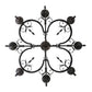 2nd Ave Lighting Andorra 42" Wide 8 LT Chandelier in Classic Rust Finish