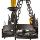 2nd Ave Lighting Andorra 42" Wide 8 LT Chandelier in Classic Rust Finish