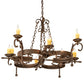 2nd Ave Lighting Andorra 42" Wide 8 Light Chandelier in Classic Rust Finish