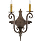 2nd Ave Lighting Angelique 12" Wide 2 LT Wall Sconce in Cajun Spice Finish