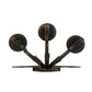 2nd Ave Lighting Angelique 15.5" Wide 3 LT Wall Sconce in French Bronze Finish