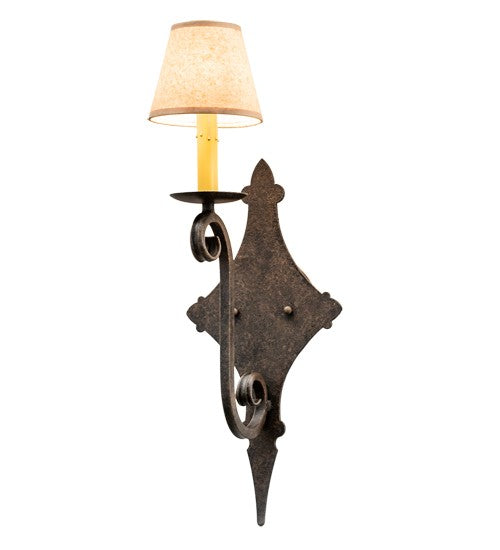 2nd Ave Lighting Angelique 8" Wall Sconce in Antiquity Finish