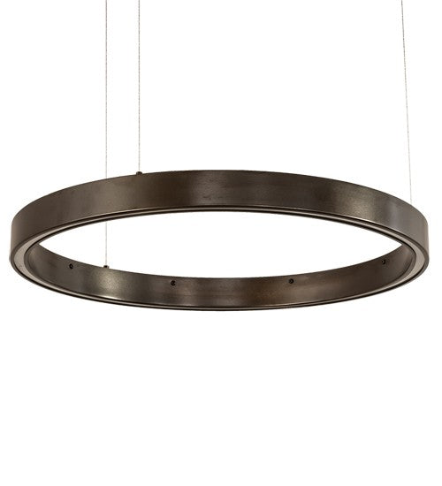 2nd Ave Lighting Anillo 24" Halo Pendant in Bronze Finish