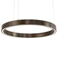 2nd Ave Lighting Anillo 24" Halo Pendant in Bronze Finish