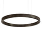 2nd Ave Lighting Anillo 28" Wide Halo Pendant in Bronze Finish