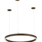 2nd Ave Lighting Anillo 36" Halo Pendant in China Mahogany Bronze Finish