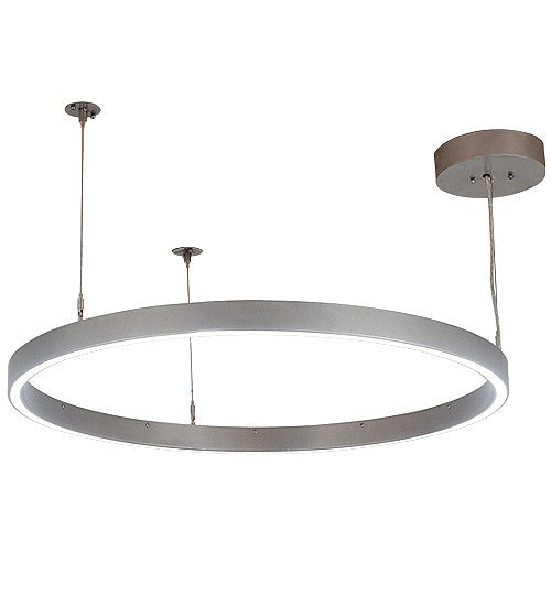 2nd Ave Lighting Anillo 36" Halo Pendant in Nickel Finish