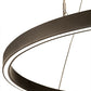 2nd Ave Lighting Anillo 48" Halo Pendant in China Mahogany Bronze Finish