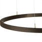 2nd Ave Lighting Anillo 48" Halo Pendant in China Mahogany Bronze Finish