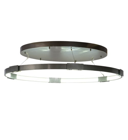 2nd Ave Lighting Anillo 48" Wide Pendant in Metallic Bronze Finish