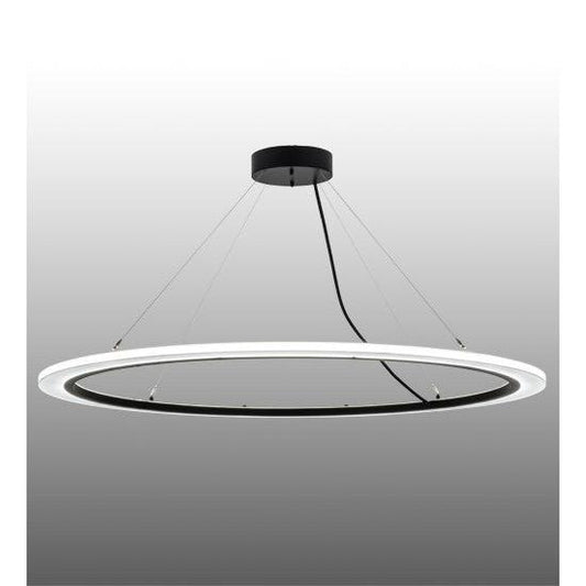 2nd Ave Lighting Anillo 60" Pendant in Solar Black Finish
