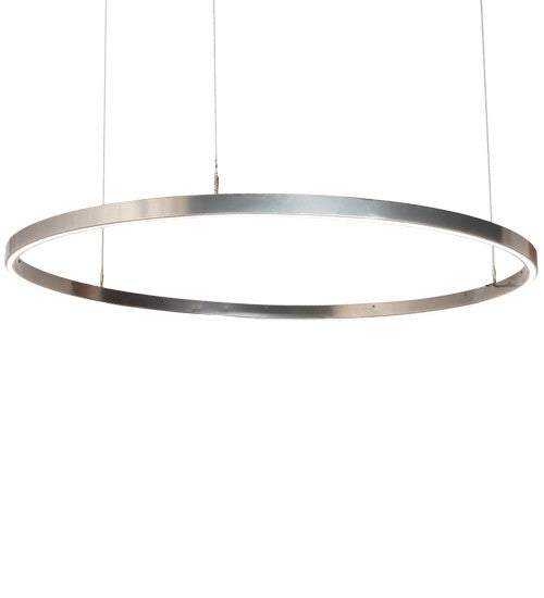 2nd Ave Lighting Anillo 60" Wide Halo Pendant in Extreme Chrome Finish