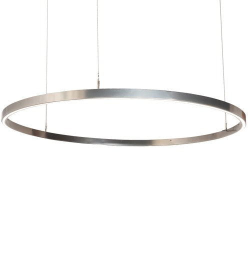 2nd Ave Lighting Anillo 60" Wide Halo Pendant in Extreme Chrome Finish