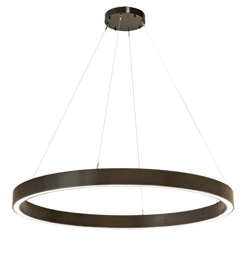 2nd Ave Lighting Anillo Halo 60" Wide Pendant in Timeless Bronze