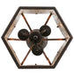 2nd Ave Lighting Antencio 12" Pendant in Gilded Tobacco Finish