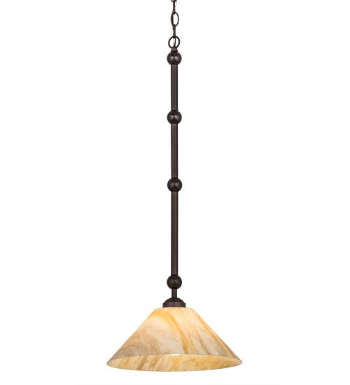 2nd Ave Lighting Antencio 14" Pendant in Mahogany Bronze Finish