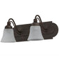 2nd Ave Lighting Antencio 18" Wide 2 LT Vanity Light in Gilded Tobacco Finish