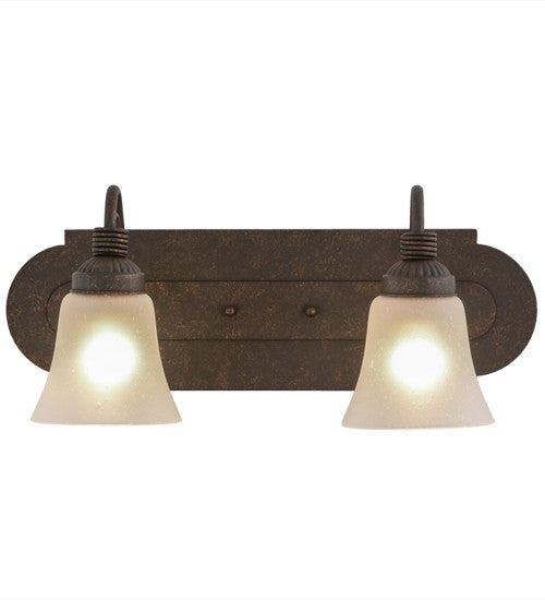 2nd Ave Lighting Antencio 18" Wide 2 LT Vanity Light in Gilded Tobacco Finish