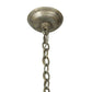 2nd Ave Lighting Antonia 28.5" 6 LT Crystal Chandelier in Corinth Finish