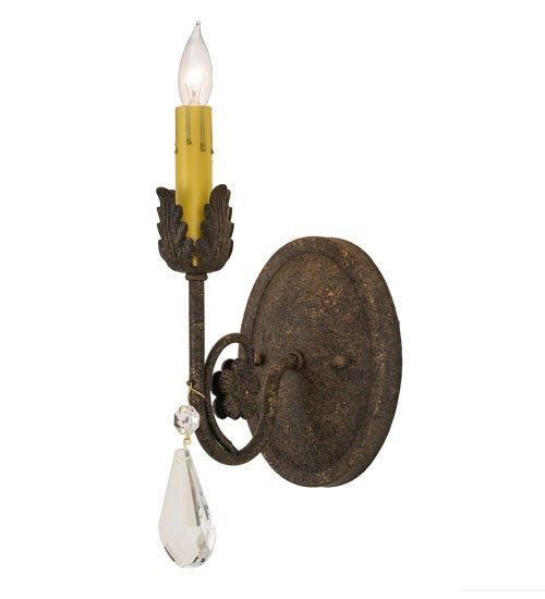 2nd Ave Lighting Antonia 5" Wall Sconce in Textured Antiquity Finish