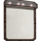 2nd Ave Lighting Arabesque 30" Lighted Vanity Mirror in Delta Frost Finish