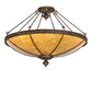 2nd Ave Lighting Arabesque 48" Semi-Flushmount in Baroque Finish