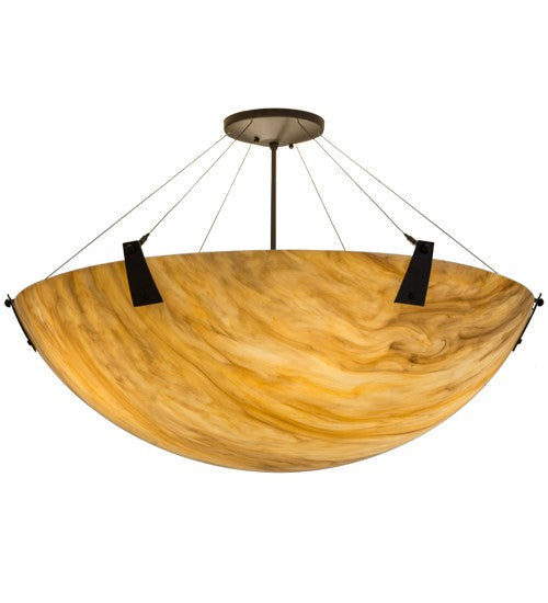 2nd Ave Lighting Araneta 36" Semim-Flushmount in Oil Rubbed Bronze Finish