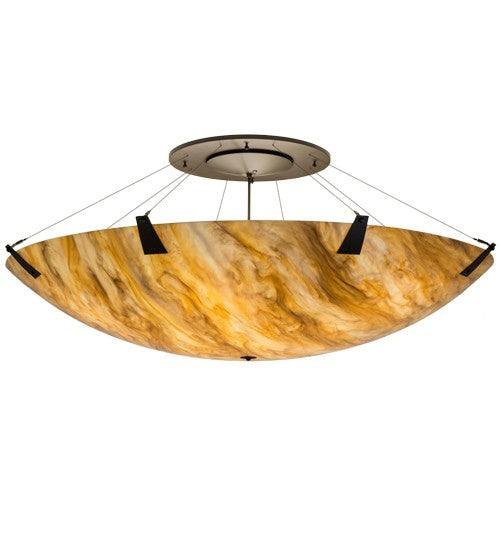 2nd Ave Lighting Araneta 61" Semi-Flushmount in Timeless Bronze Finish
