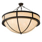2nd Ave Lighting Arco 48" Semi-Flushmount in Timeless Bronze Finish