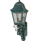 2nd Ave Lighting Arnette 9" Lantern Wall Sconce in Golden Verdi Finish